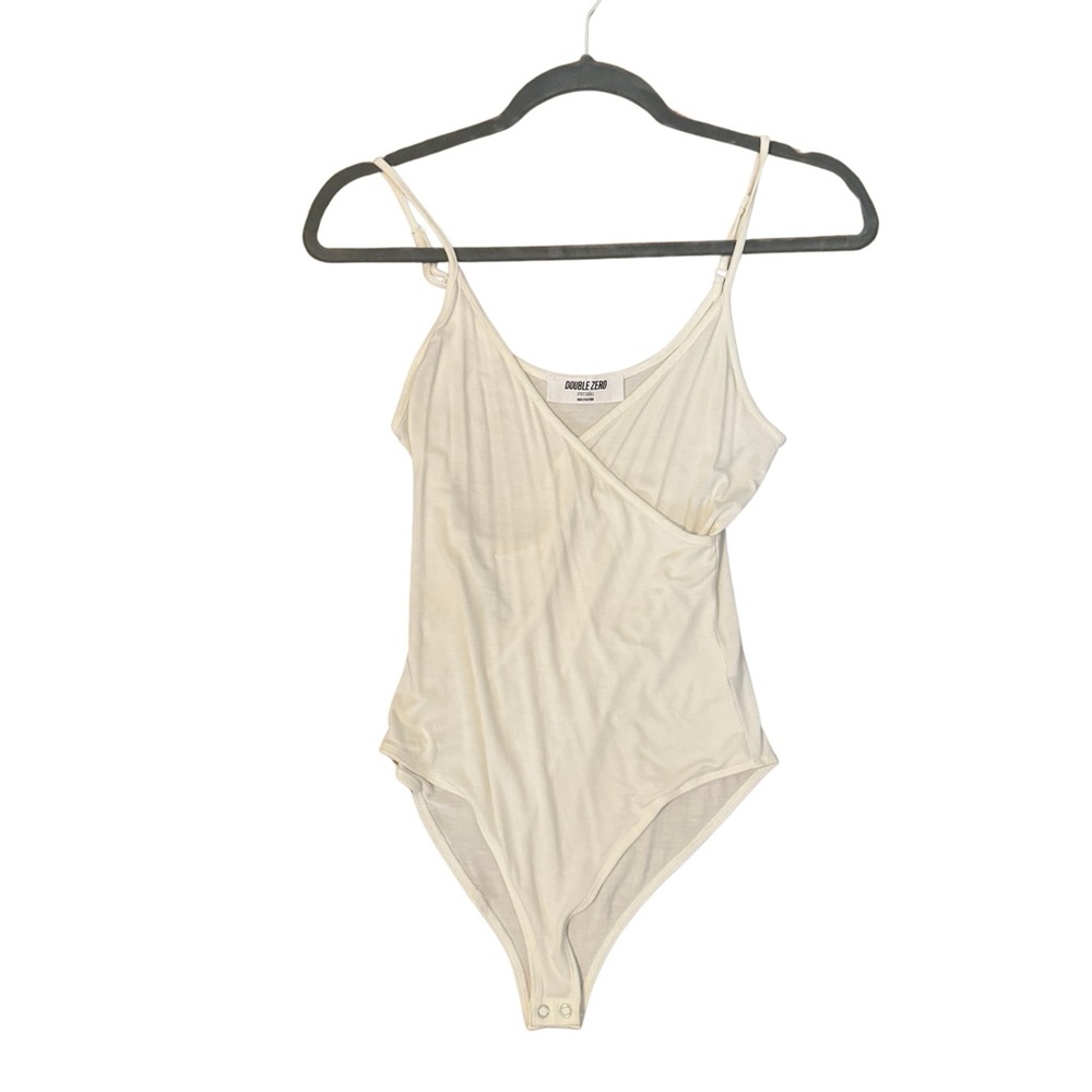 💰5/$20💵 SALE!!! Double Zero White Bodysuit